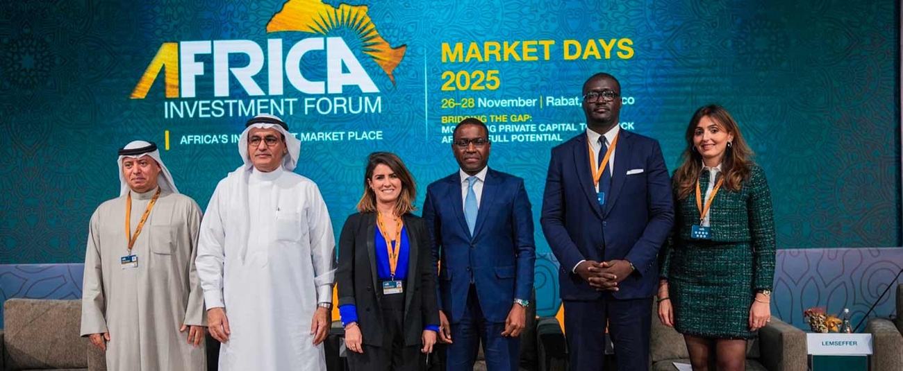Africa Investment Forum panel on infrastructure and climate finance